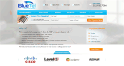 Desktop Screenshot of bluetel.com
